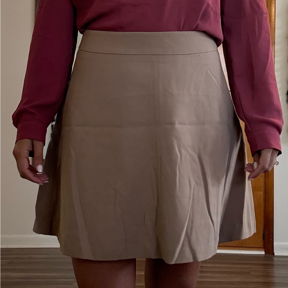 LOFT Tan Skirt